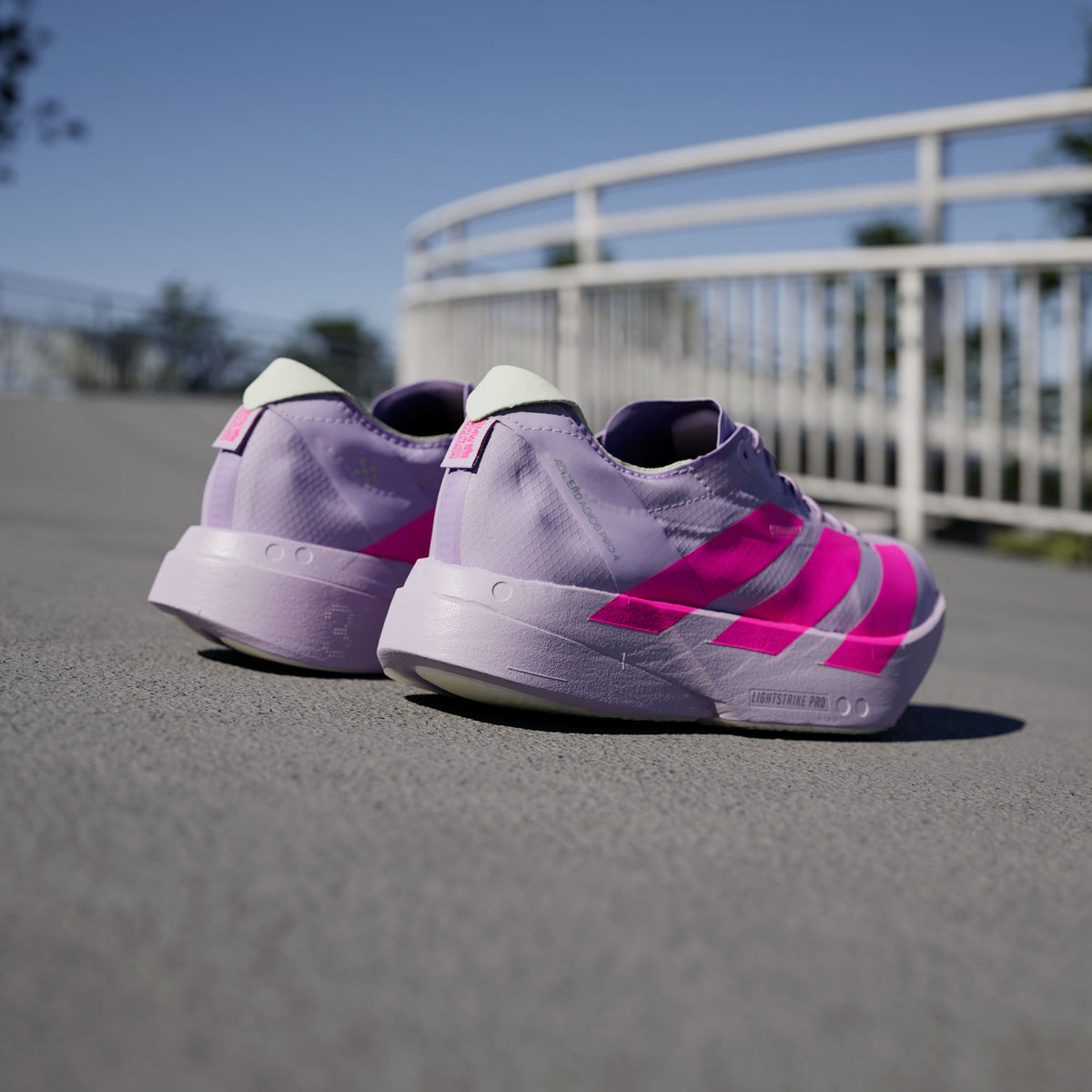 Adidas Adizero Adios PRO 4 W Sneakers - Powder Plum / Bright Pink - view 5