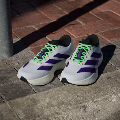 Adidas Adizero Evo SL M Sneakers - White / Royal Blue / Pure Ruby - view 4
