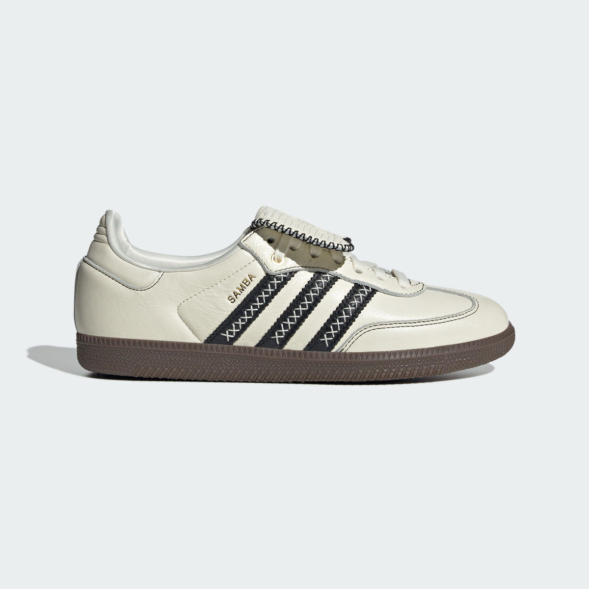 Adidas Samba LT Sneakers - Chalk White / Black / Resin Yellow - view 1
