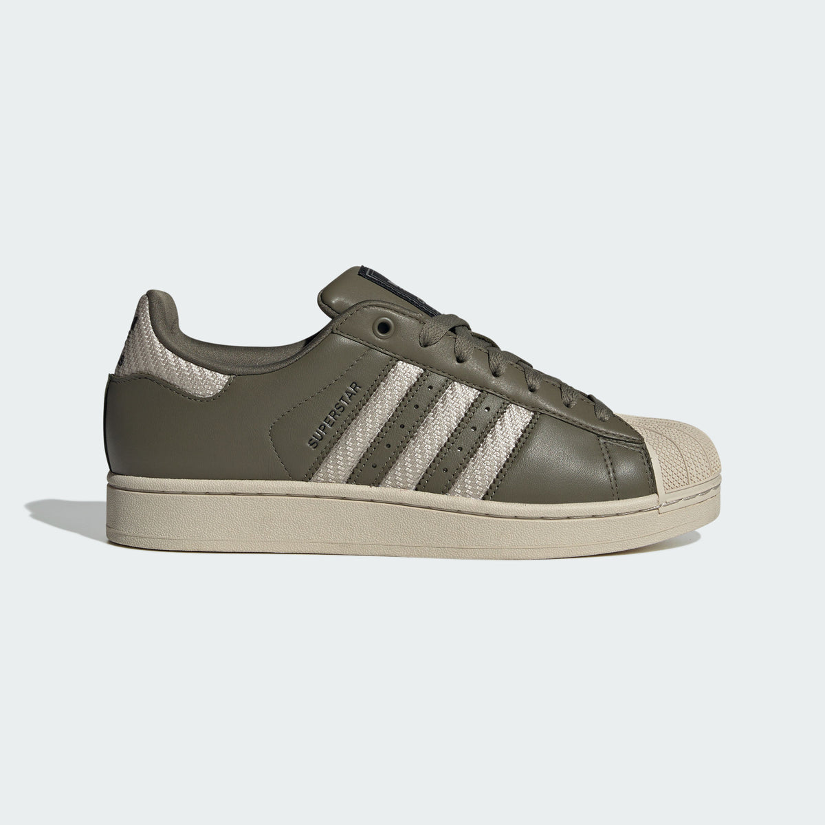Adidas Superstar II Sneakers - Dark Khaki / Clear Brown / Black - view 1