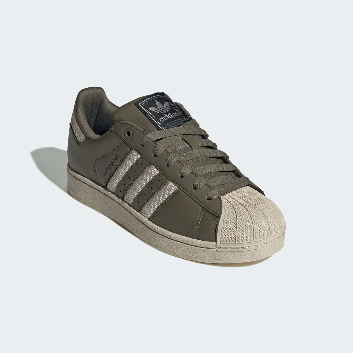 Adidas Superstar II Sneakers - Dark Khaki / Clear Brown / Black - view 5
