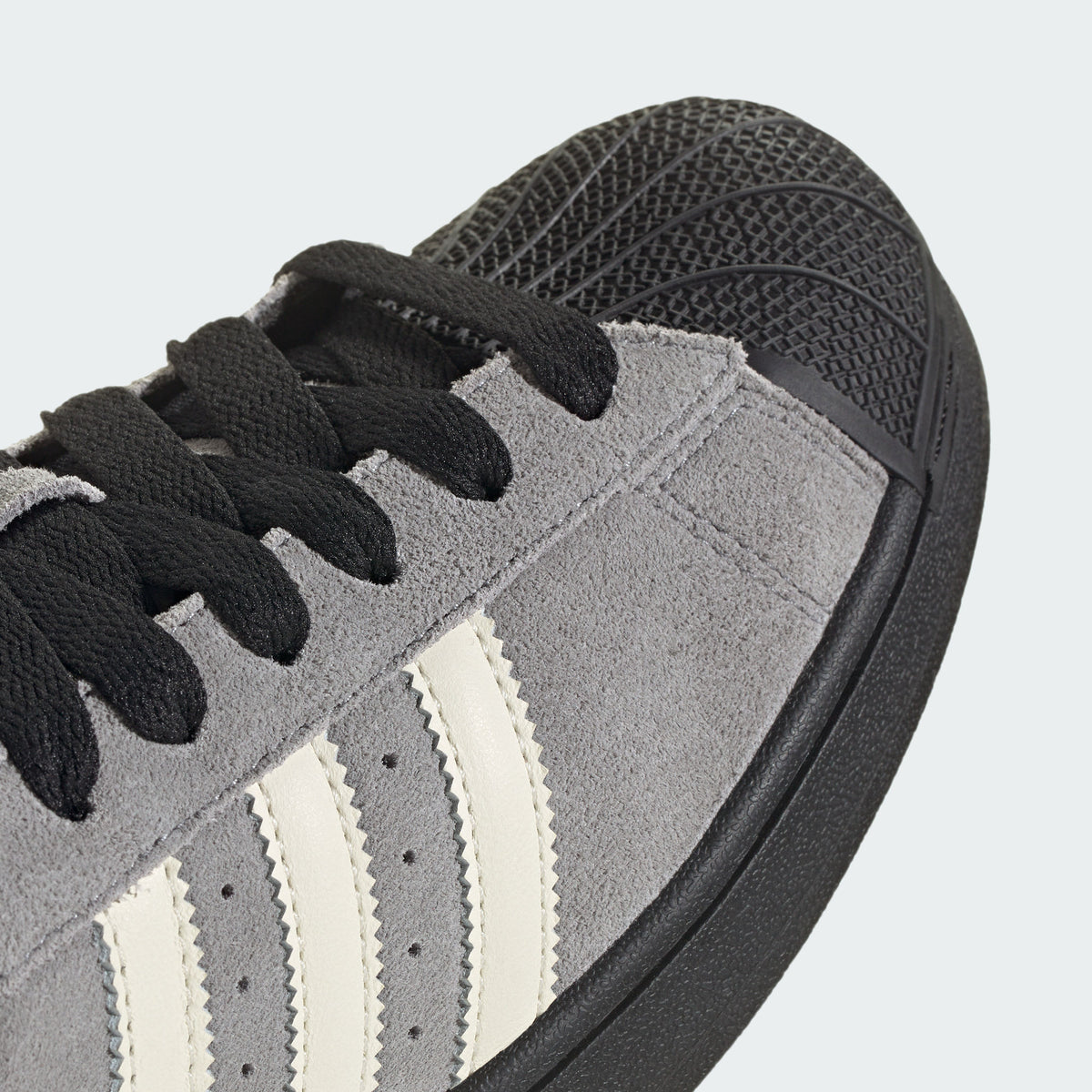 Adidas Superstar II Sneakers - Grey / Black - view 8