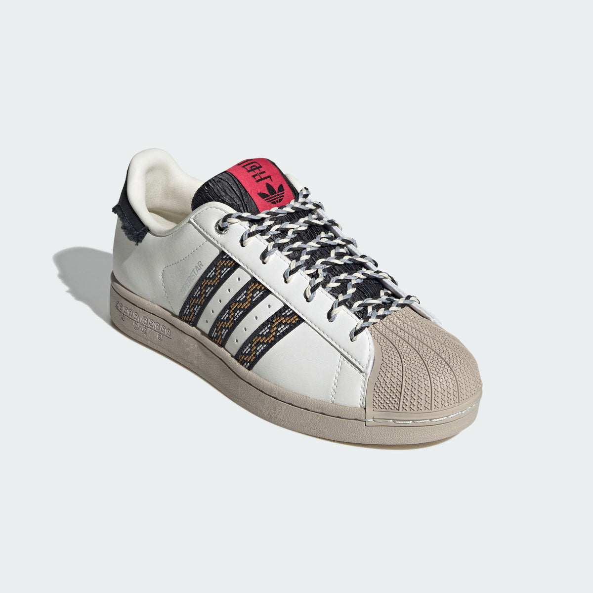 Adidas Superstar II Sneakers - Crystal White / Carbon / Black - view 5