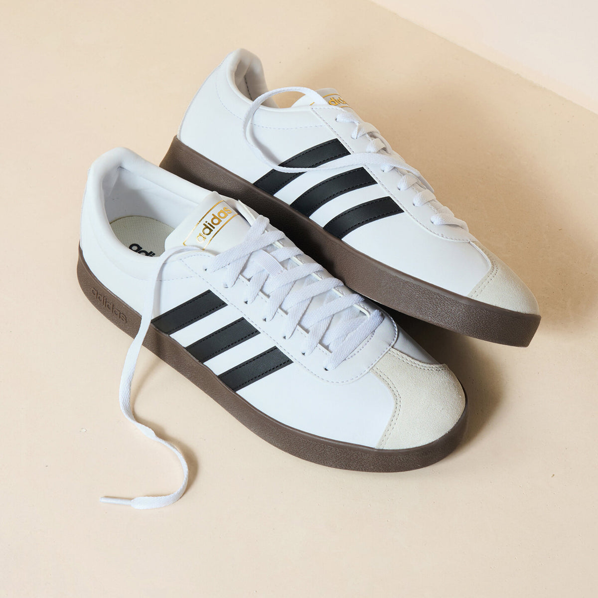Adidas VL Court Classic Sneakers - White / Black / Grey - view 2
