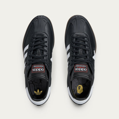 Adidas Samba BAPE Sneakers - Black / White / Resin Yellow - view 8