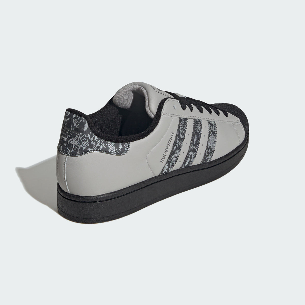 Adidas Superstar II Sneakers - Light Grey / Dark Silver Metallic / Black - view 8