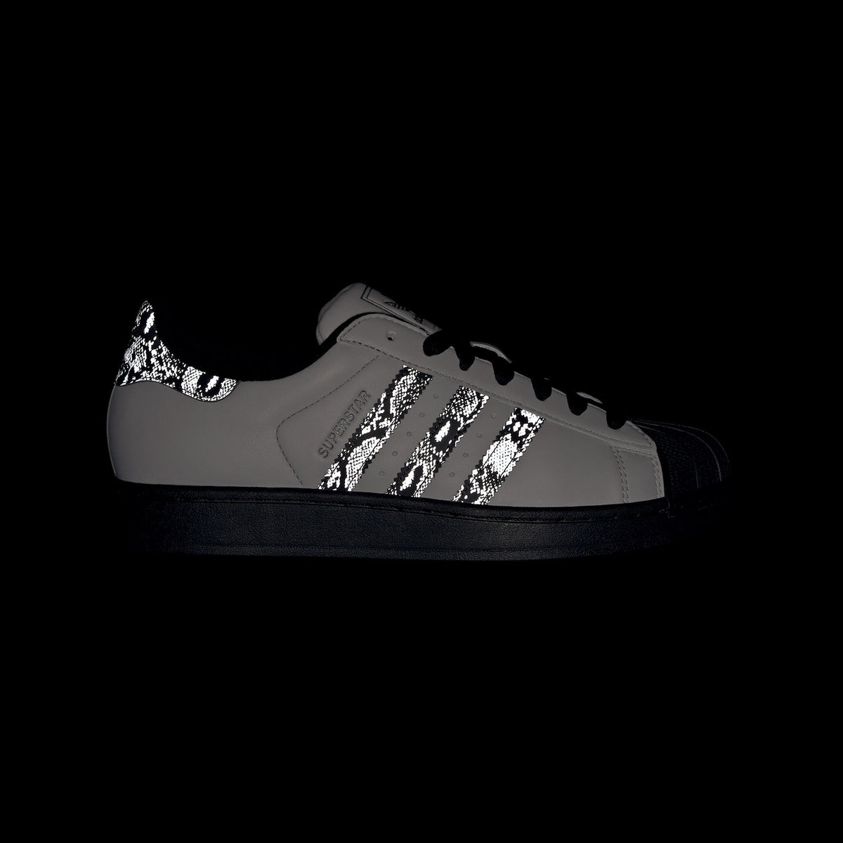 Adidas Superstar II Sneakers - Light Grey / Dark Silver Metallic / Black - view 2