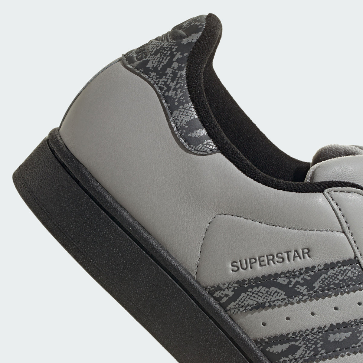 Adidas Superstar II Sneakers - Light Grey / Dark Silver Metallic / Black - view 7