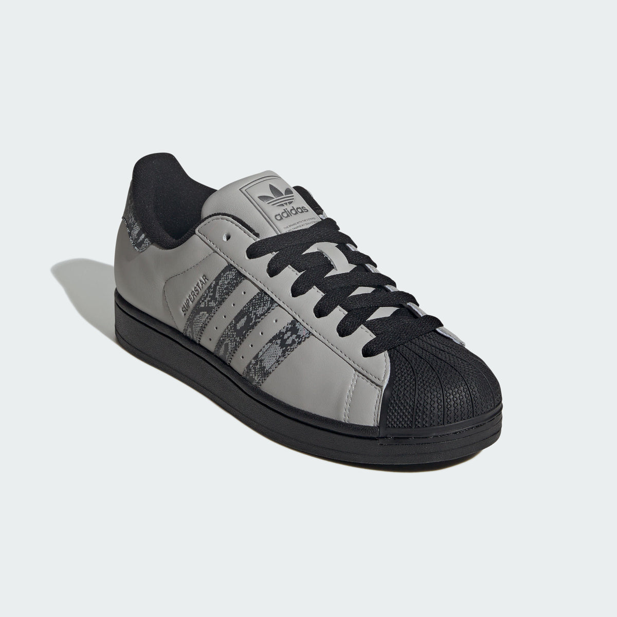 Adidas Superstar II Sneakers - Light Grey / Dark Silver Metallic / Black - view 6