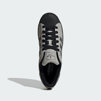 Adidas Superstar II Sneakers - Light Grey / Dark Silver Metallic / Black - view 4
