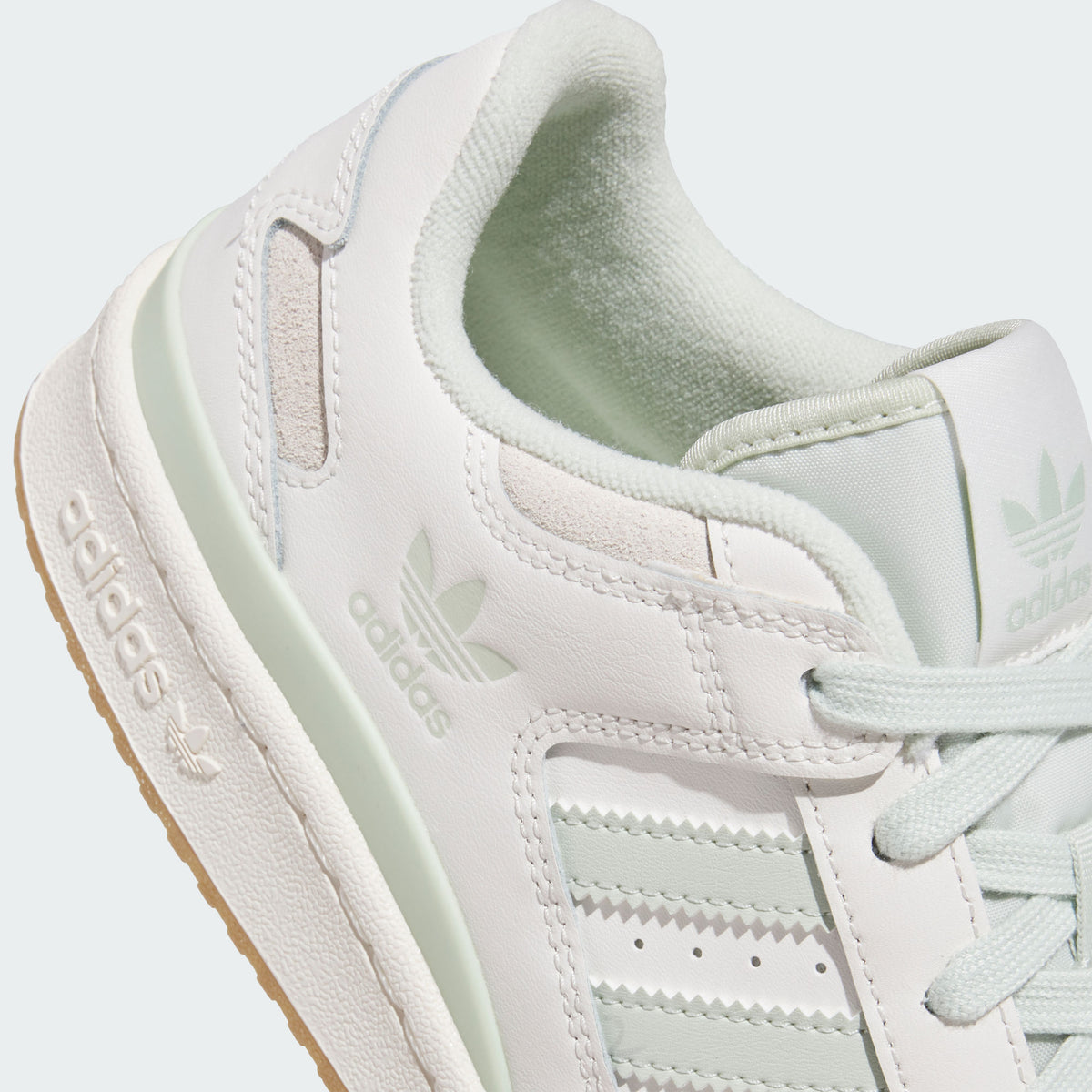 Adidas Forum LOW CL W Sneakers - White / Linen Green / Off White - view 7