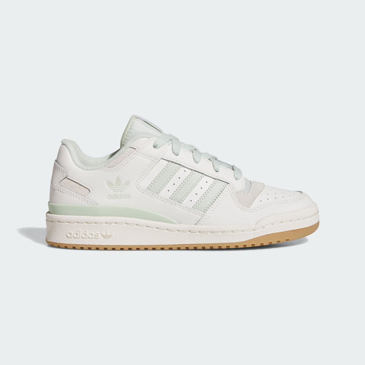 Adidas Forum LOW CL W Sneakers - White / Linen Green / Off White - view 1