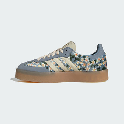 Adidas Sambae W Sneakers - Off White / Textured Blue / Gold - view 2