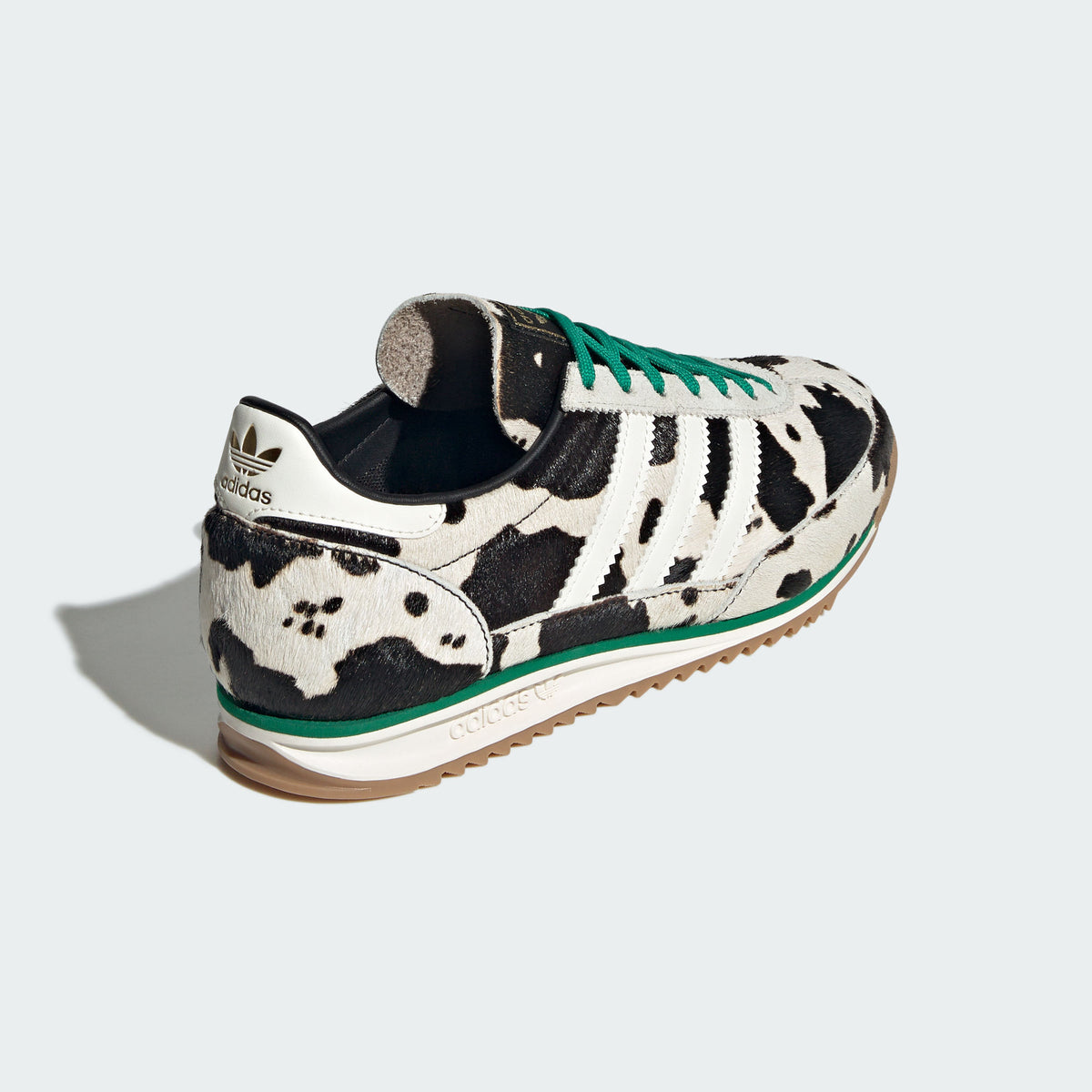 Adidas SL 72 OG W Sneakers - Black / Chalk White / Lawn Green - view 6