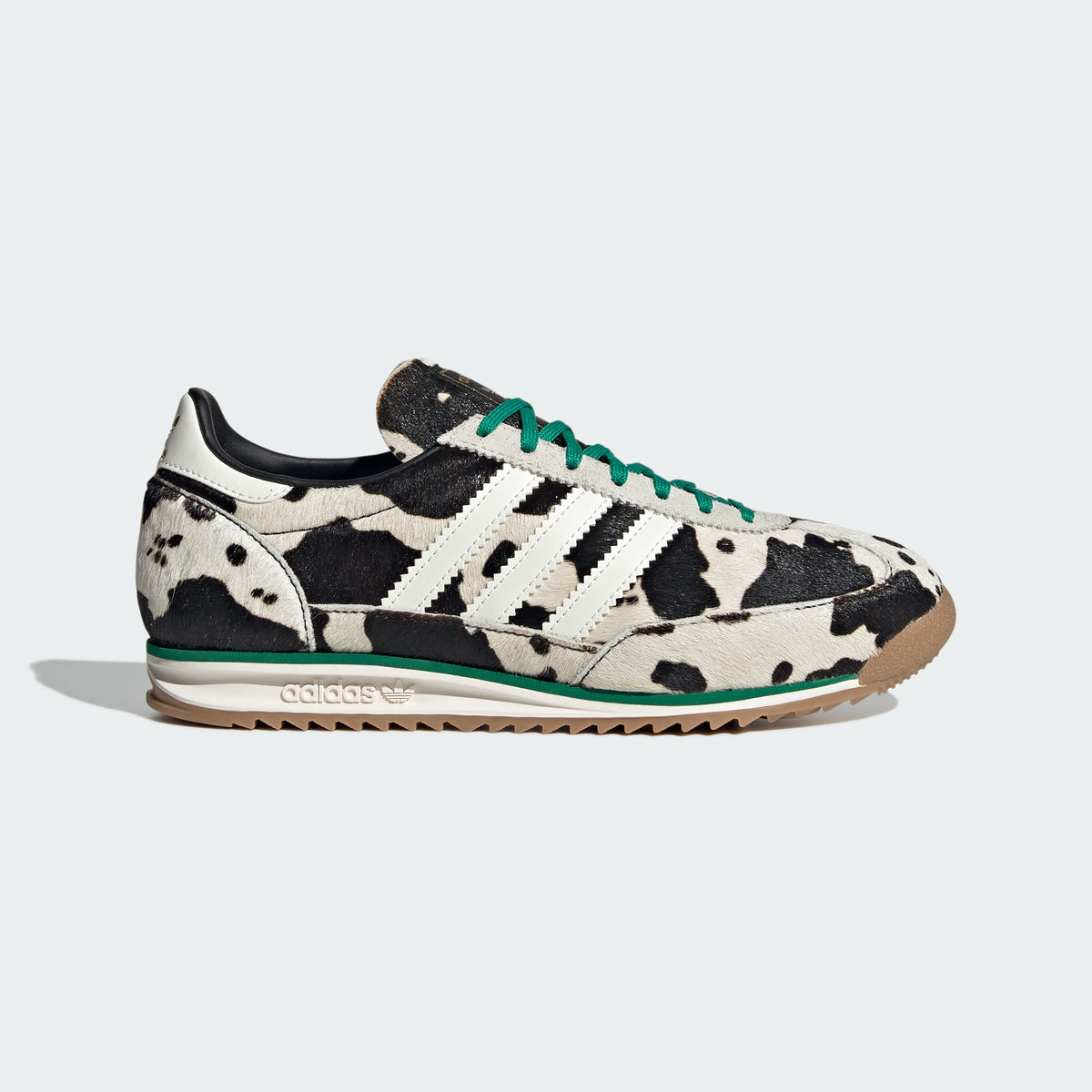 Adidas SL 72 OG W Sneakers - Black / Chalk White / Lawn Green - view 1