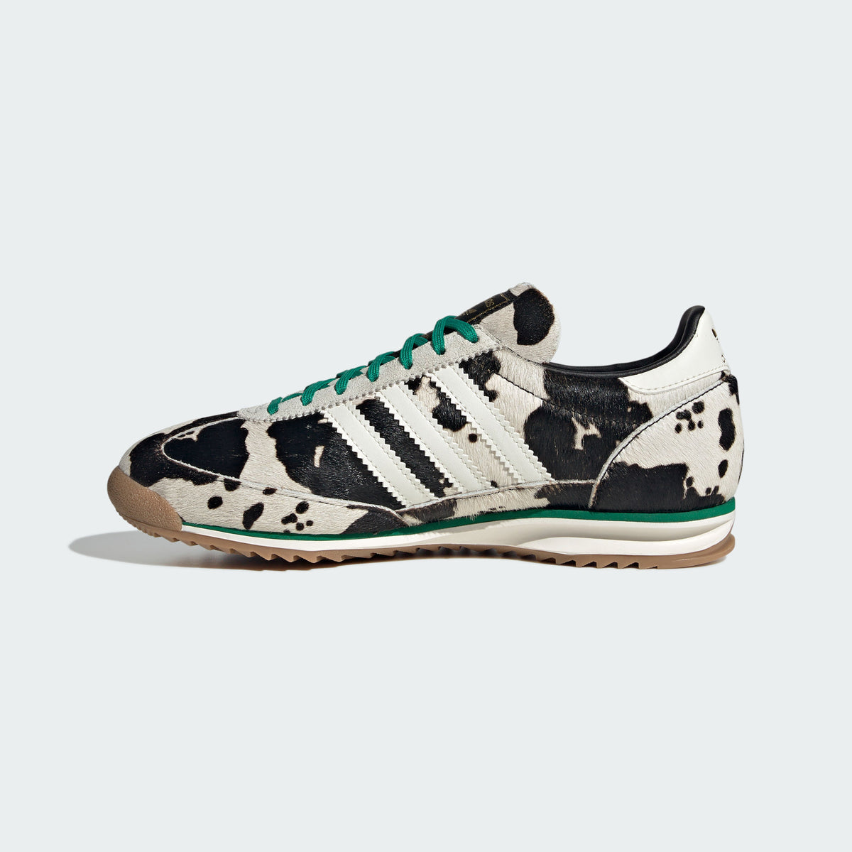 Adidas SL 72 OG W Sneakers - Black / Chalk White / Lawn Green - view 2