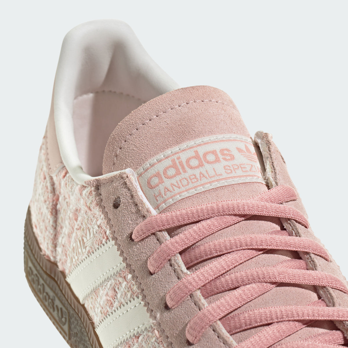 Adidas Handball Spezial W Sneakers - Light Pink / Crystal White / Resin Yellow - view 7