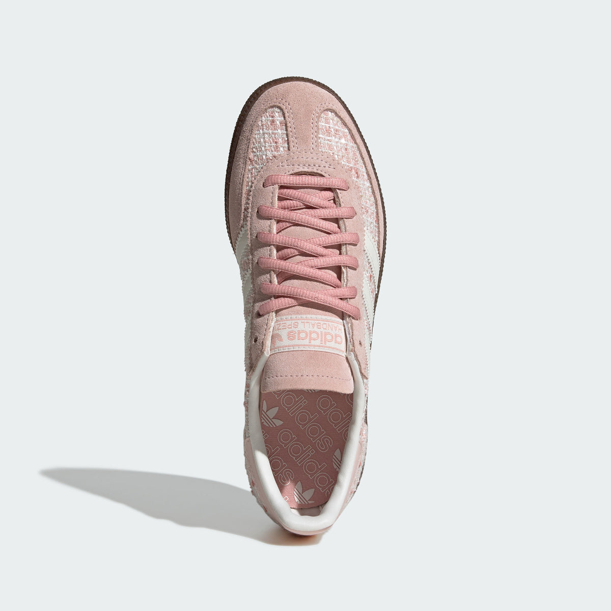 Adidas Handball Spezial W Sneakers - Light Pink / Crystal White / Resin Yellow - view 3