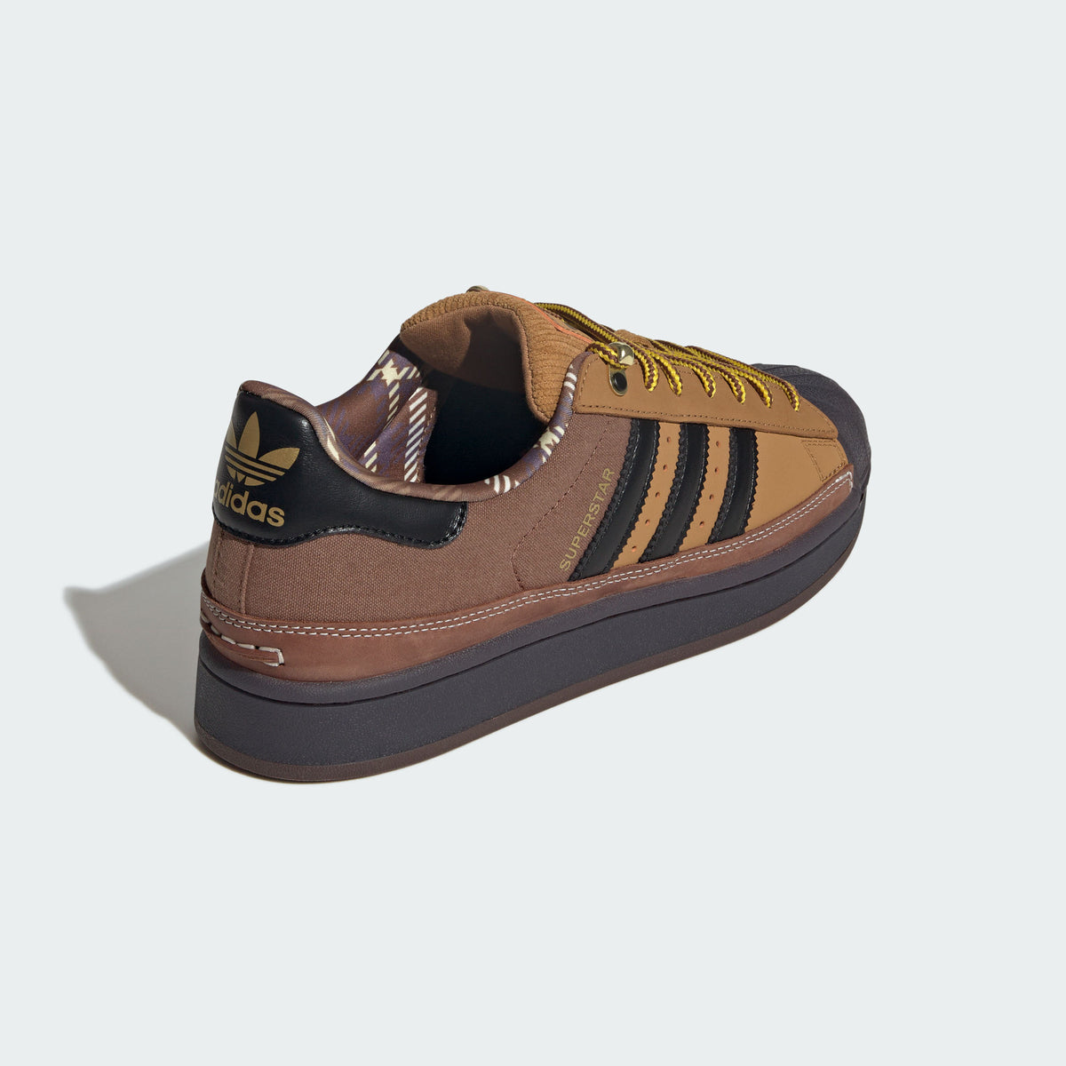 Adidas Superstar II Sneakers - Wheat / Black / Soft Brown - view 6