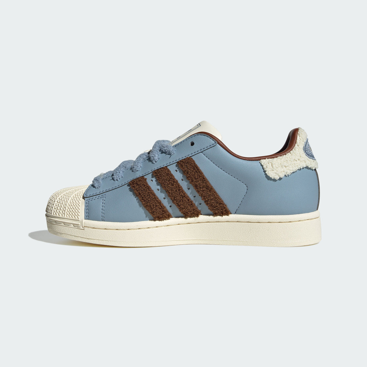 Adidas Superstar II W Sneakers - Textured Blue / Soft Brown / Off White - view 5