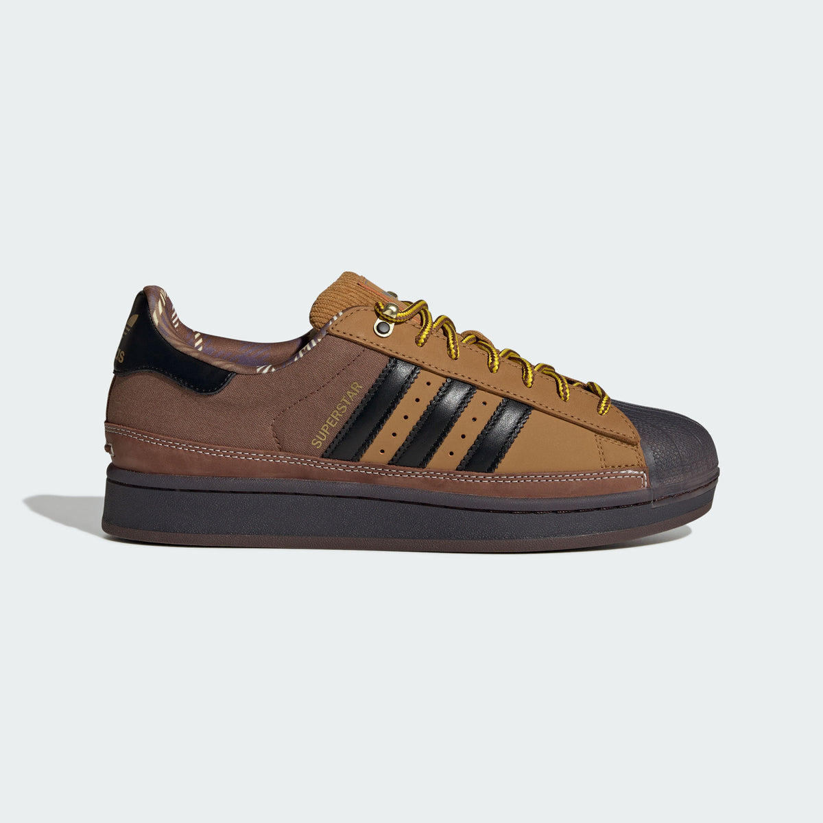 Adidas Superstar II Sneakers - Wheat / Black / Soft Brown - view 1