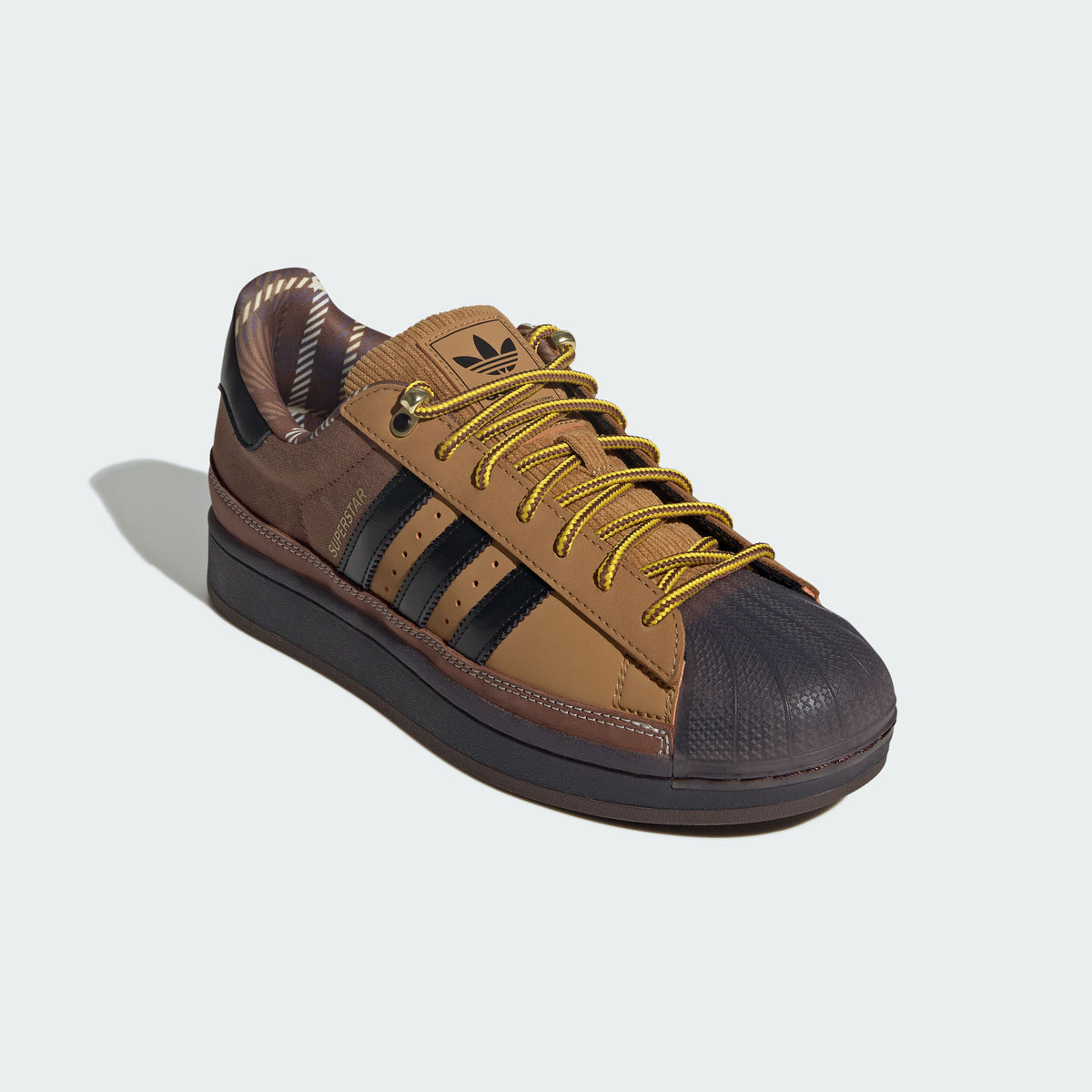Adidas Superstar II Sneakers - Wheat / Black / Soft Brown - view 5