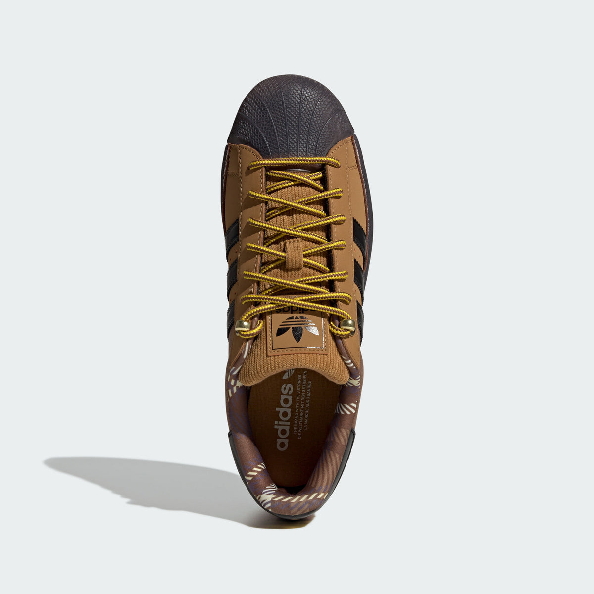 Adidas Superstar II Sneakers - Wheat / Black / Soft Brown - view 3