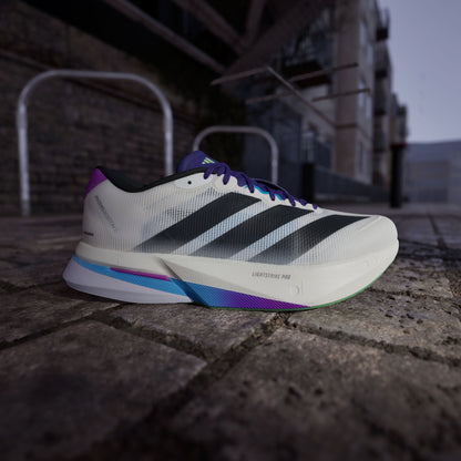 Adidas Adizero Boston 13 M Sneakers - White / Royal Blue / Light Silver - view 8