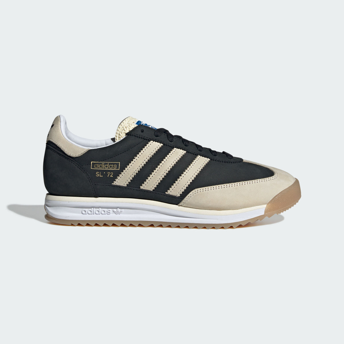 Adidas SL 72 RS Sneakers - Black / Off White / Resin Yellow - view 1
