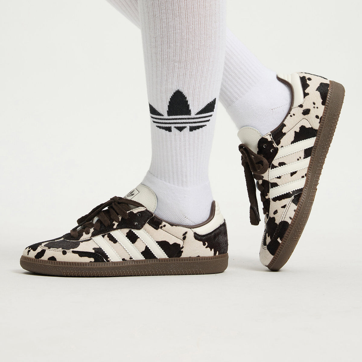 Adidas Samba OG W Sneakers - Dark Brown / Wonder Mauve / White - view 1