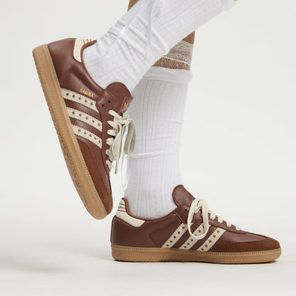 Adidas Samba OG W Sneakers - Soft Brown / White / Off White - view 1