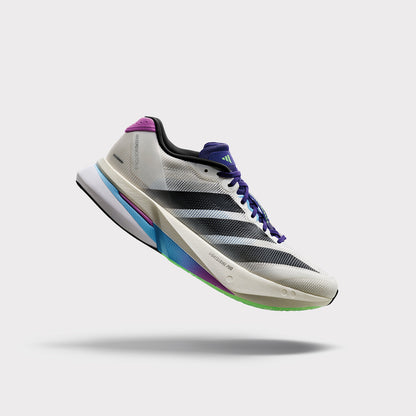 Adidas Adizero Boston 13 M Sneakers - White / Royal Blue / Light Silver - view 1