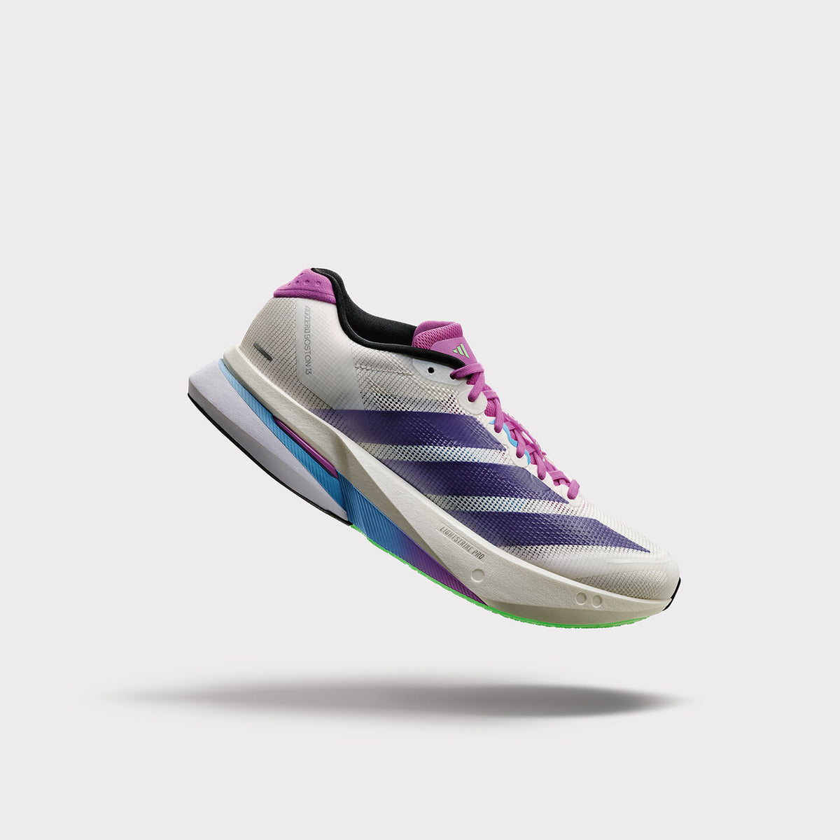 Adidas Adizero Boston 13 W Sneakers - White / Royal Blue / Dash Grey - view 1