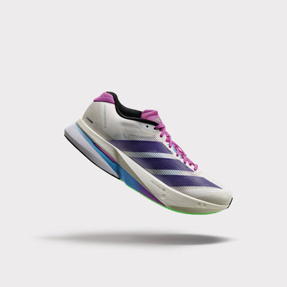 Adidas Adizero Boston 13 W Sneakers - White / Royal Blue / Dash Grey - view 1