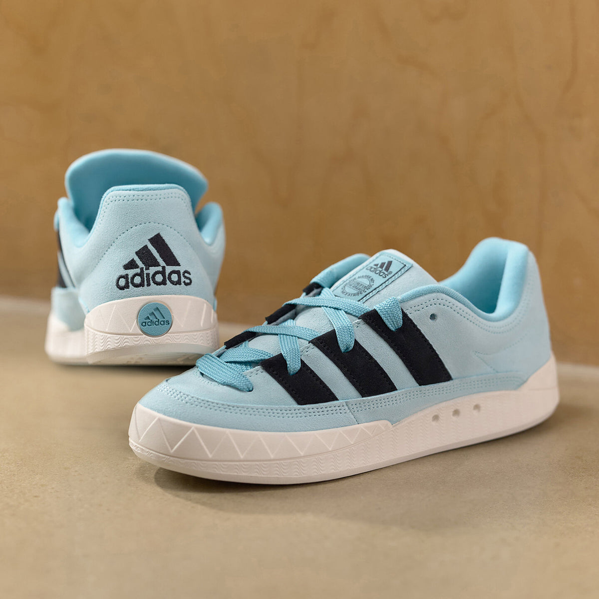 Adidas Adimatic Sneakers - Green / Off White / Cardboard - view 2