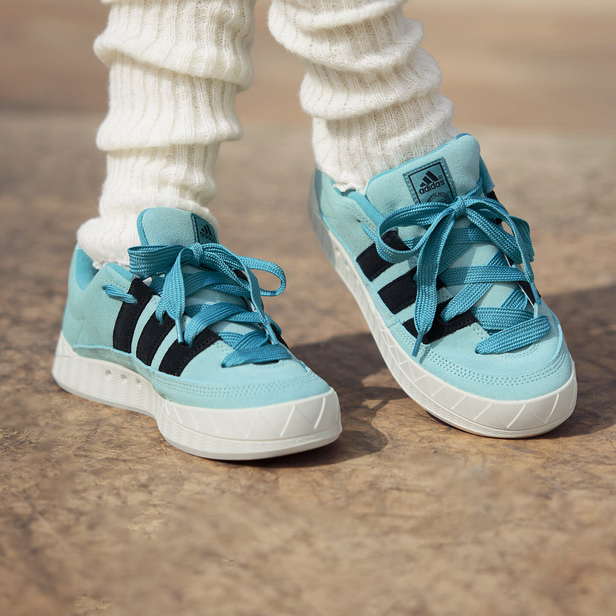 Adidas Adimatic Sneakers - Green / Off White / Cardboard - view 4