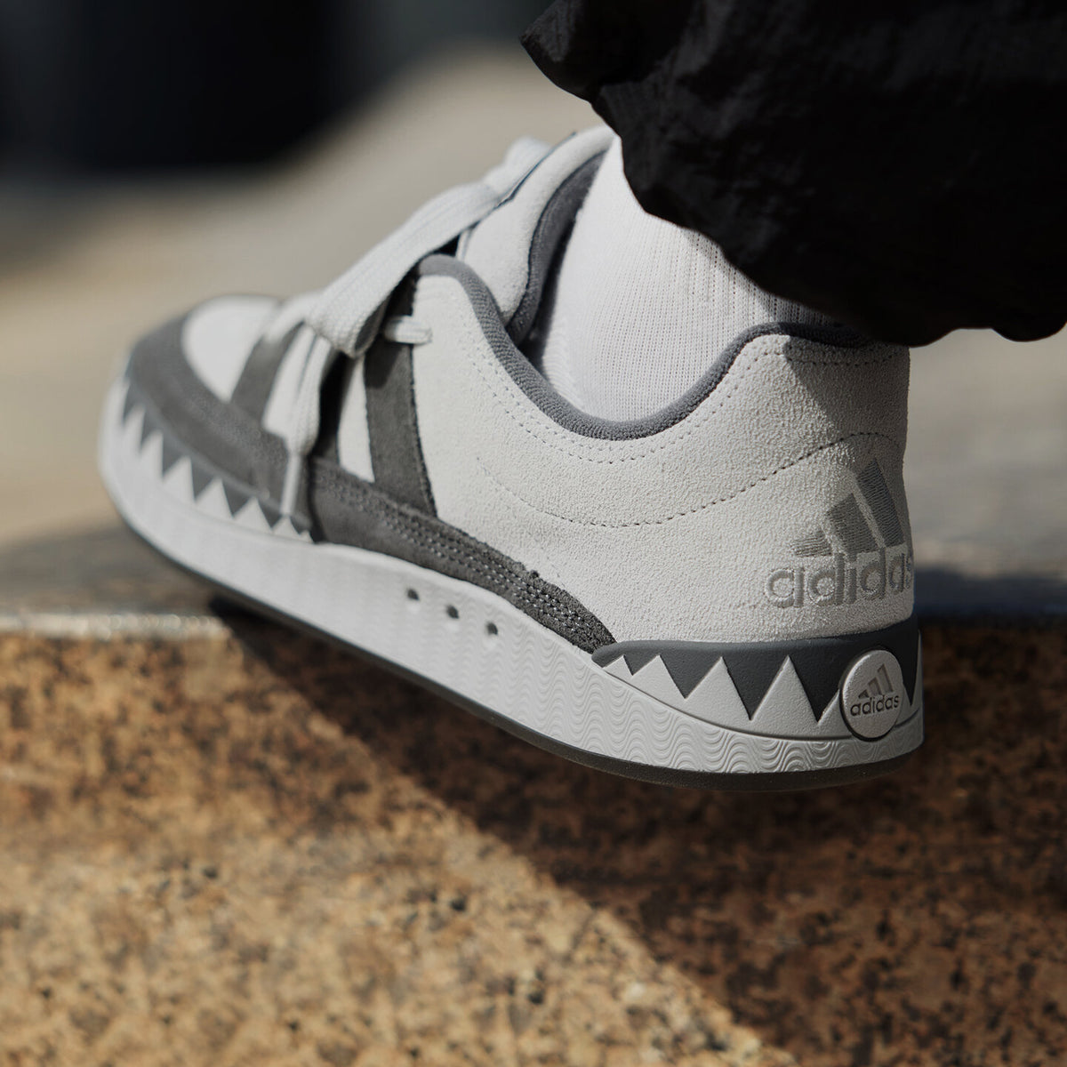 Adidas Adimatic Sneakers - Green / Off White / Cardboard - view 5