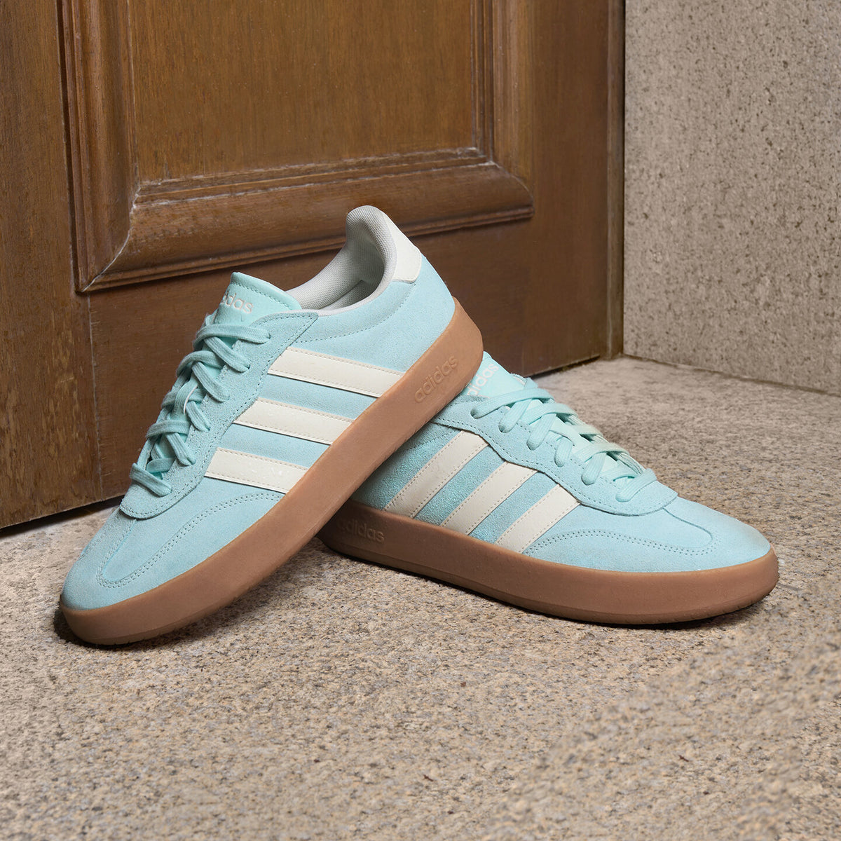 Adidas Barreda Sneakers - Grey / Black / Resin Yellow - view 2