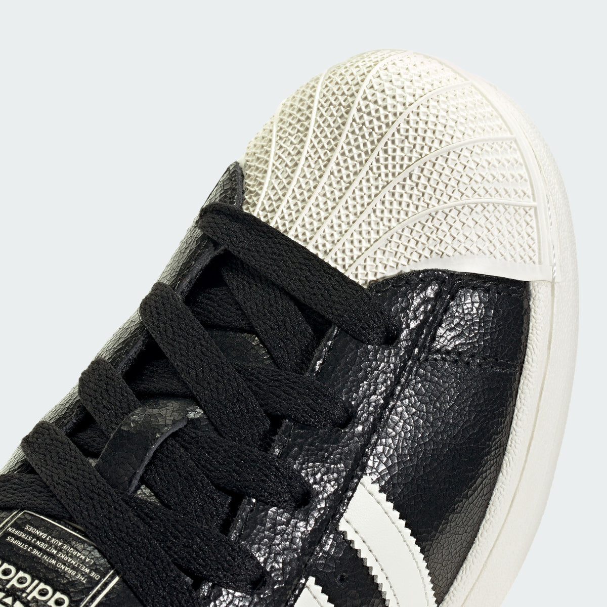 Adidas Superstar II W Sneakers - Black / Chalk White - view 7