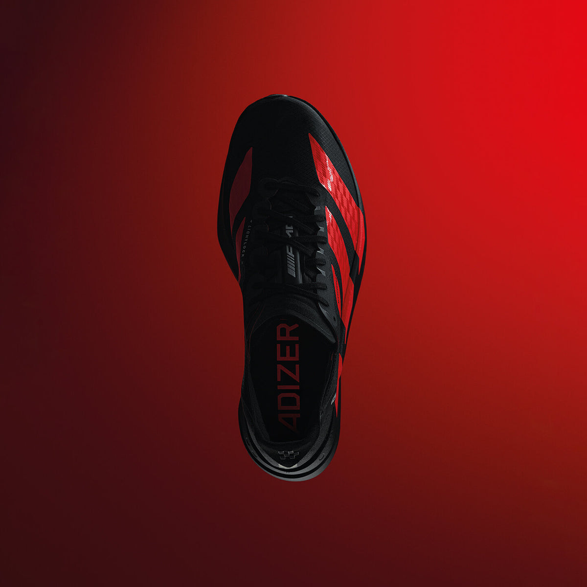 Adidas Adizero Adios PRO 4 M AMG Sneakers - Black / Bright Red - view 3