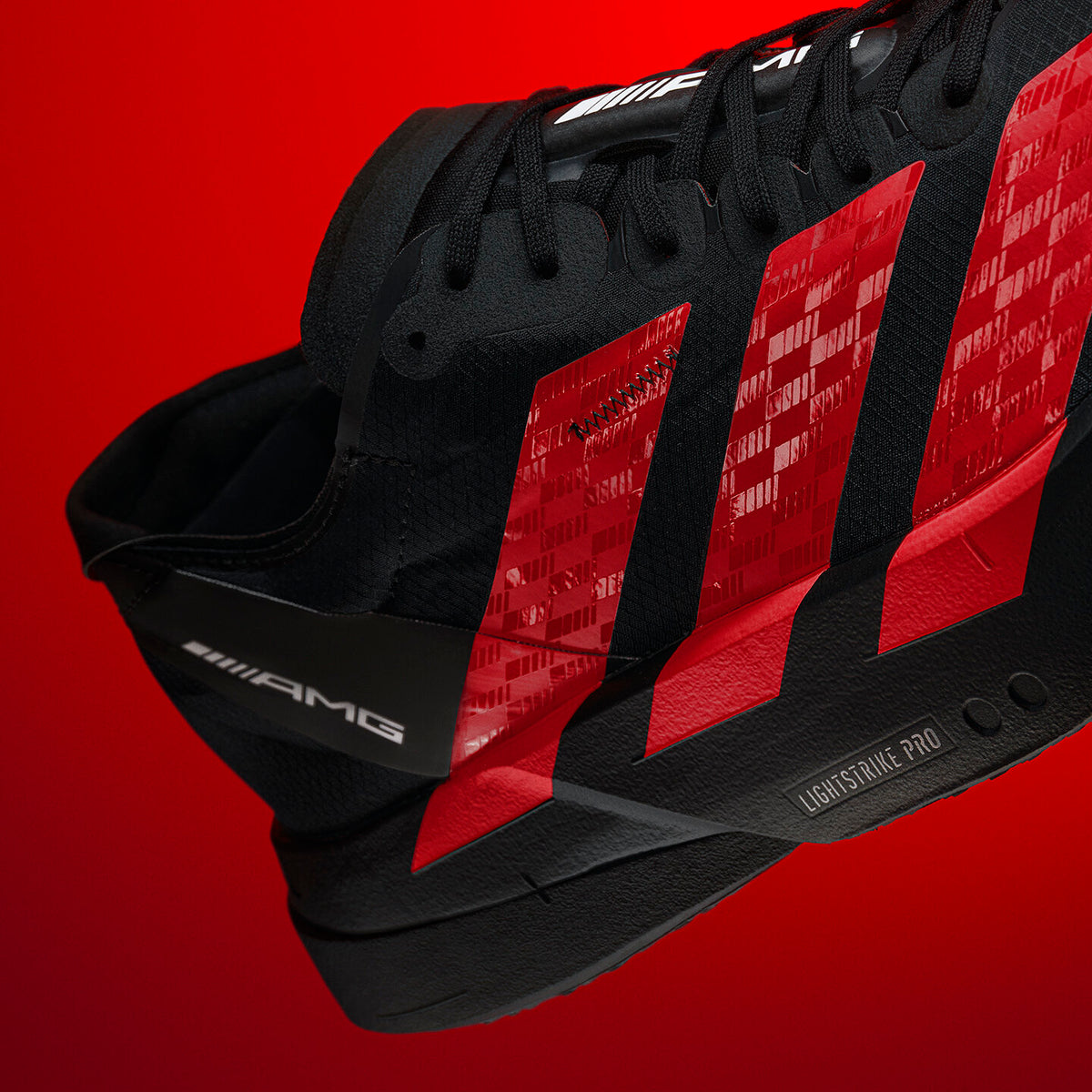 Adidas Adizero Adios PRO 4 M AMG Sneakers - Black / Bright Red - view 5