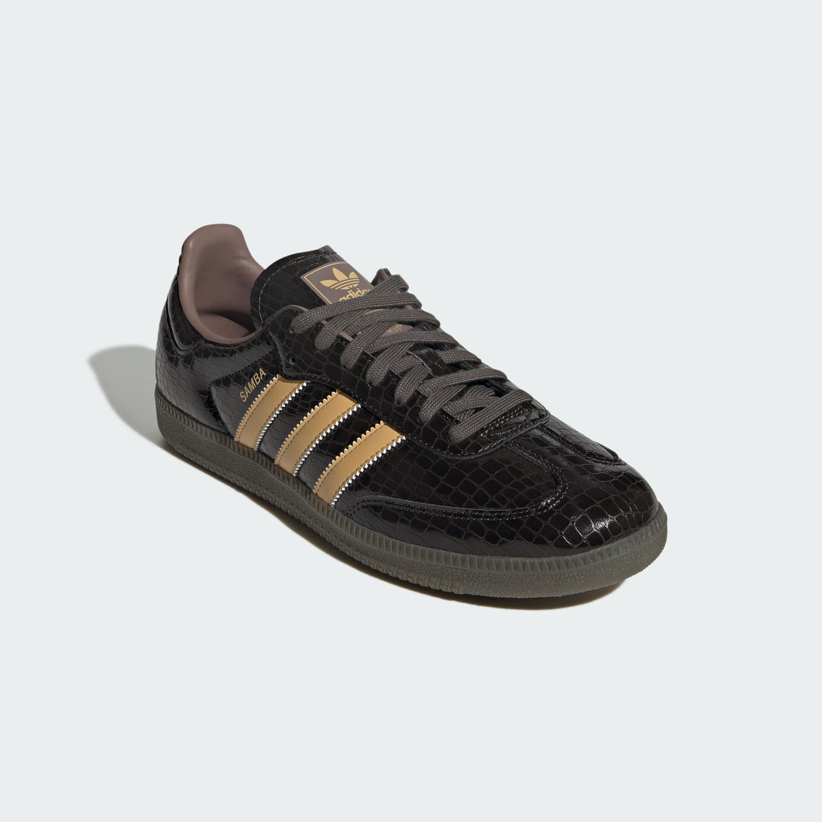 Adidas Samba OG Sneakers - Shadow Olive / Oat / Trace Brown - view 5