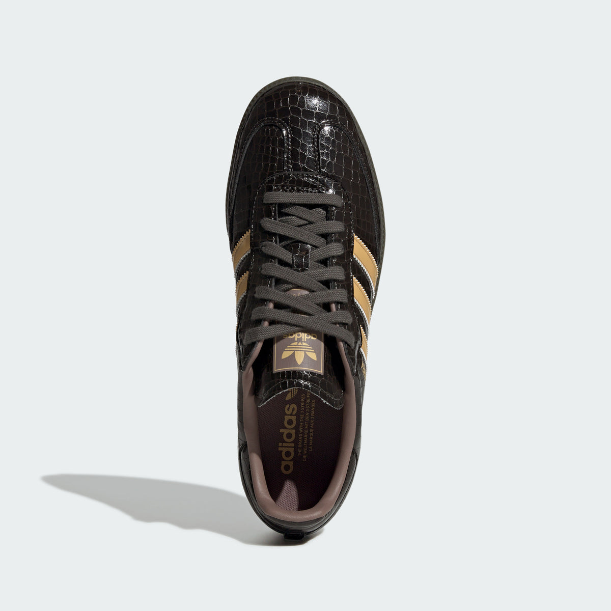 Adidas Samba OG Sneakers - Shadow Olive / Oat / Trace Brown - view 3
