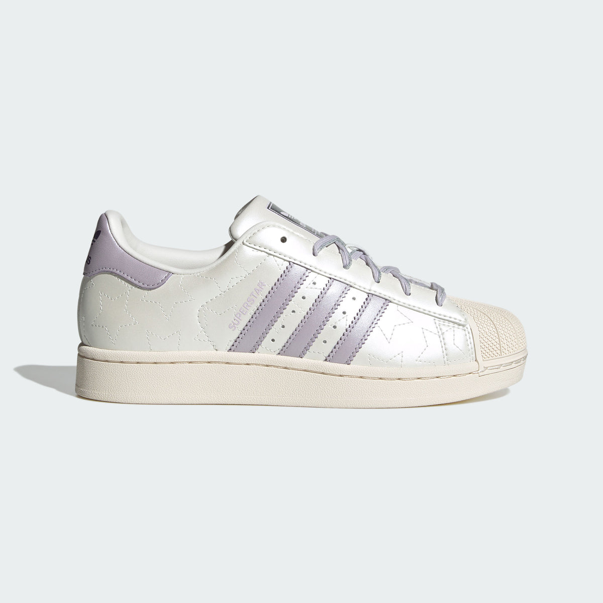 Adidas Superstar II W Sneakers - Crystal White / Light Purple / Pink White - view 3