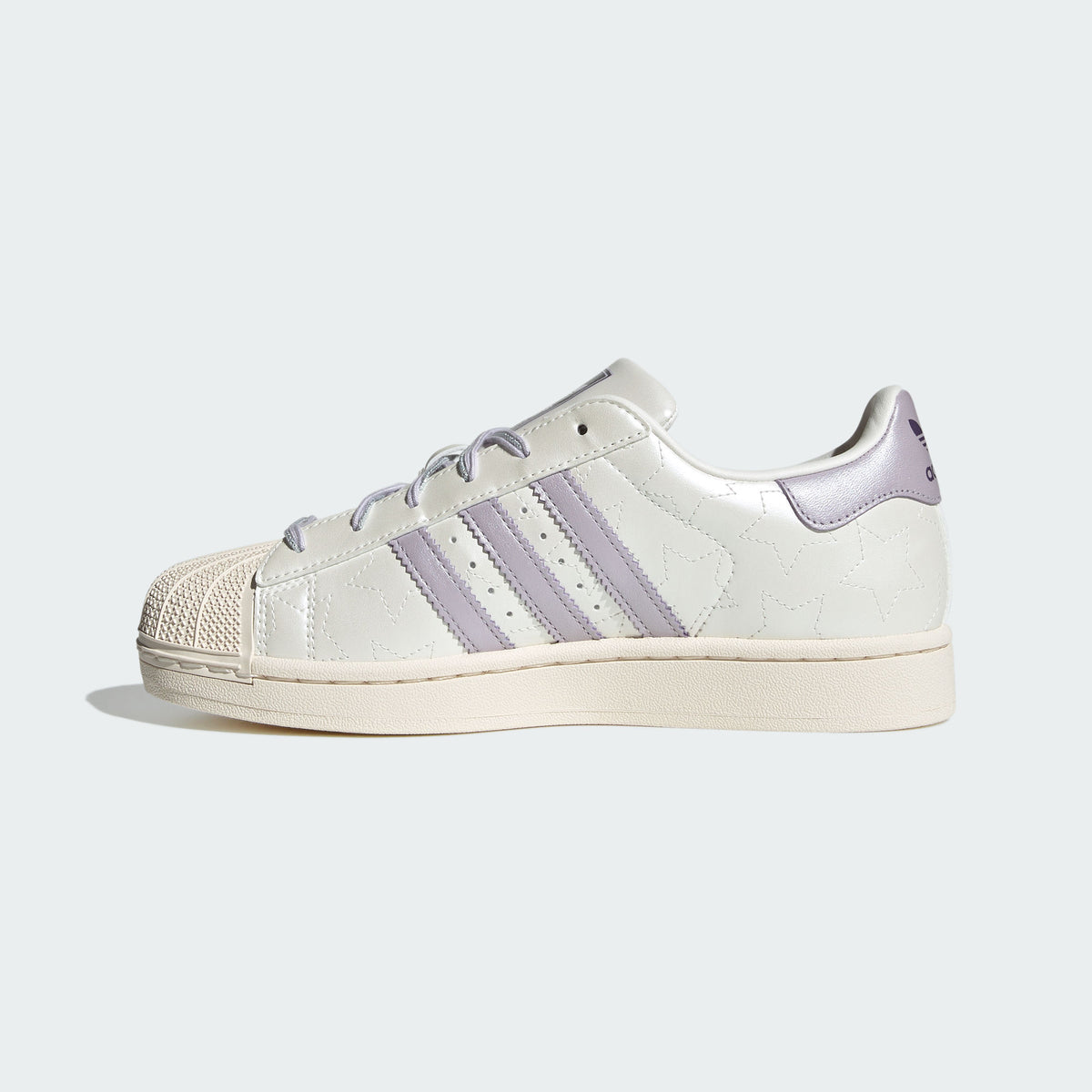 Adidas Superstar II W Sneakers - Crystal White / Light Purple / Pink White - view 4