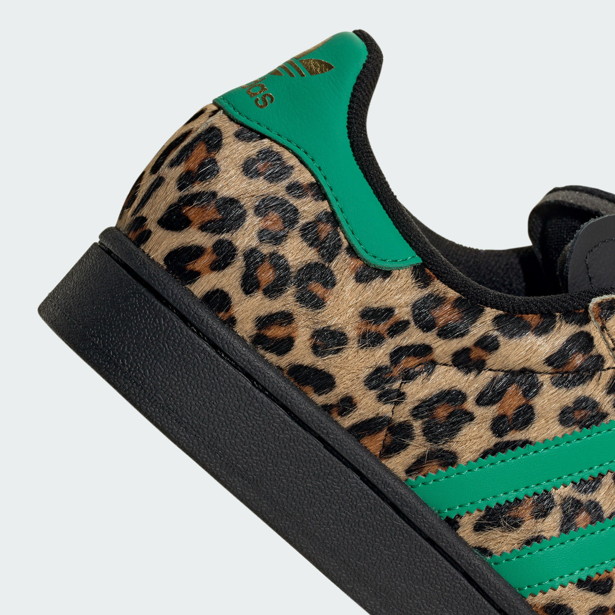 Adidas Superstar II W Sneakers - Black / Lawn Green / Gold - view 8