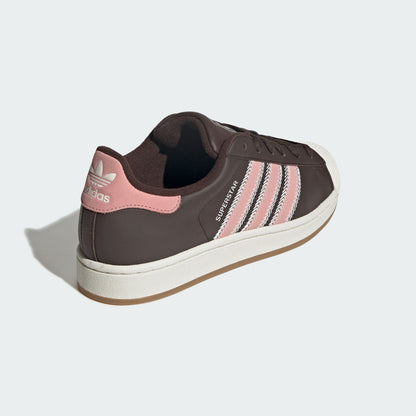 Adidas Superstar II W Sneakers - Dark Brown / Wonder Mauve / Chalk White - view 6
