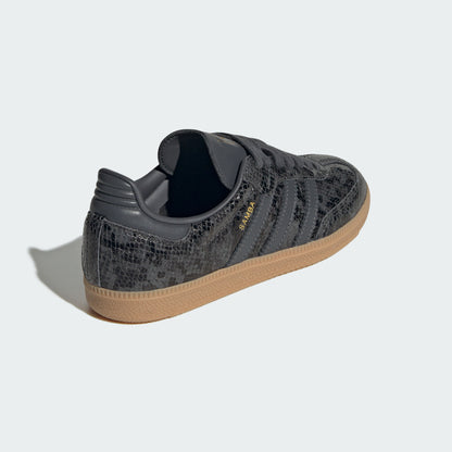 Adidas Samba OG W Sneakers - Black / Dark Grey / Resin Yellow - view 7