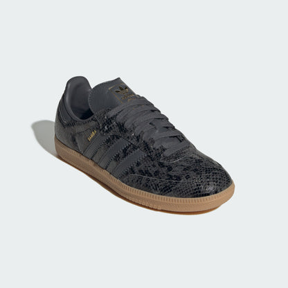 Adidas Samba OG W Sneakers - Black / Dark Grey / Resin Yellow - view 6