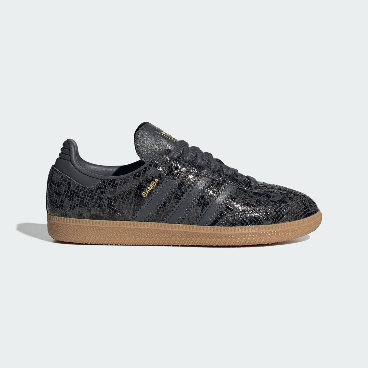 Adidas Samba OG W Sneakers - Black / Dark Grey / Resin Yellow - view 2